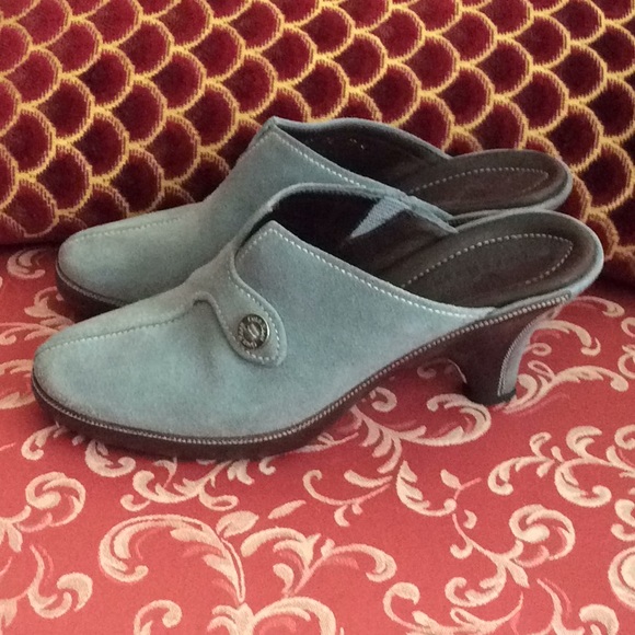 Cole Haan blue suede with brown leather  shoes - Picture 7 of 8